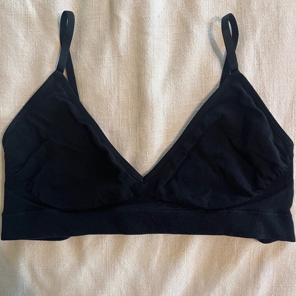 BOODY Other - Boody Triangle Bralette Size Large, Black